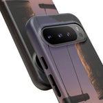 Temple Bell Sunset Phone Case Japan Zen Tough Case