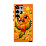 Sun Conure Kawaii Citrus Art Tough Phone Case