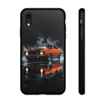1969 Hugger Orange Camaro Z28 Phone Case, Muscle Car Tough Cover