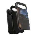 Rainy Night Sports Car S2000 phone case | Urban Cityscape, Moody Automotive