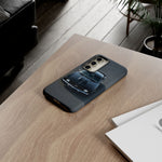 1969 Camaro SS Black Overhead Tough Phone Case Cover Gift Art