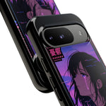 Melancholy Anime Girl Phone Case Vaporwave Tough Case