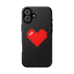 Pixel Heart 8-Bit Retro Art Tough Phone Case