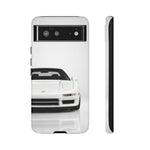 White NSX Phone Case, Retro 90s JDM Supercar Cover, Gift for Car Lovers