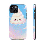 Kawaii Whipped Cream Cloud Tough Case | Cute Pastel Sprinkles Phone Cover