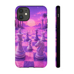 Pastel Chess Infinite Board Vaporwave Art Tough Phone Case