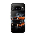 1969 Hugger Orange Camaro Z28 Phone Case, Muscle Car Tough Cover