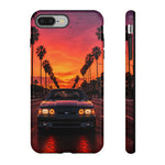 Fox Body Mustang Sunset Tough Phone Case - Palm Boulevard Poster
