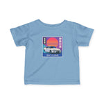 Skyline R33 GTR Baby Tee Toddler Shirt JDM Vaporwave Retro Car Graphic Top
