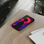 Neon Geisha Silhouette Phone Case | Tough Cover