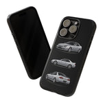 Silver Prelude Sports Coupe Tough Phone Case for JDM Fans
