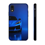 Rapid Blue C8 Corvette Studio Tough Phone Case