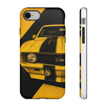 Z28 Yellow Camaro Retro Poster Tough Phone Case