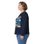 1955 Bel Air Classic Car Long Sleeve Tee | Retro Hotrod Design