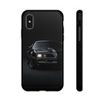 1978 Black Trans Am Firebird Hood Bird Tough Phone Case for Muscle Car Fans