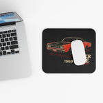 1969 Dodge Super Bee Red Black Mopar Classic Muscle Car Art Gaming Mouse Pad