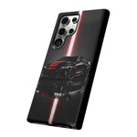 Camaro ZL1 Phone Case, Black Red Racing Stripe Studio Cover, Gift