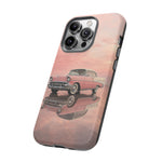 1957 Chevy Bel Air Blush Cream Tough Phone Case for Classic Car Fans