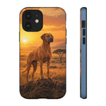 Rhodesian Ridgeback African Savanna Art Tough Phone Case
