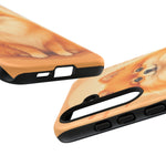 Pomeranian Tiny Fox Fluffy Art Tough Phone Case