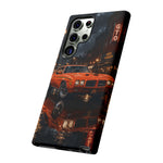70 GTO Judge Phone Case, Rainy City Night Muscle Car Cover