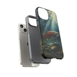 Salmon River Fishing Phone Case, Sunlit Current Cover