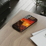 Western Sunset Cowboy Phone Case | Rugged Protective Cover