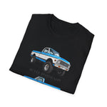 1972 Chevy K10 Pickup Truck T-Shirt | Vintage Auto Illustration Tee