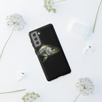 Snook Fishing Phone Case, Saltwater Portrait Black Cover, Gift