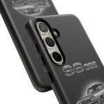 SS396 Malibu Black Glow Phone Case Trim Badge Black Car Art Gift