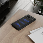 Blue 180SX JDM Sports Car Phone Case Tough Multi View