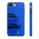 Blue Sports Car C5 Z06 phone case | Tough Cover for Vette Owners