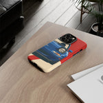 Miata Mariner Blue Pop-up Tough Phone Case for JDM Car Fans