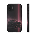 FC RX-7 Pink Neon Fog Column Tough Case