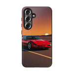 Red C4 ZR-1 King of the Hill Art Tough Phone Case