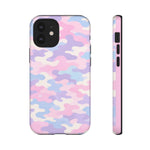 Pink Camo Pastel Art Tough Phone Case