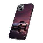 Soft White C3 Corvette Mauve Sky Phone Case