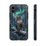 Norwegian Forest Cat Nordic Art Tough Phone Case