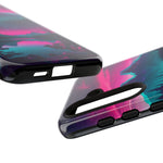 2 Rounds Canada Retina Artwork Vaporwave Phone Case – Landscape Aesthetic