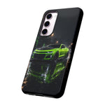 Camaro ZL1 Neon Green Muscle Car phone case | Tough Cover