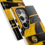 Z28 Yellow Camaro Retro Poster Tough Phone Case