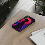 Neon Geisha Silhouette Phone Case | Tough Cover