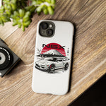 NSX Retro Mount Fuji Illustration JDM phone case | Tough Cover