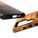 Sunset Skyline R32 on Pier phone case | Tough Covers