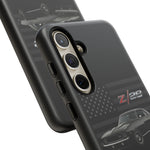 Z28 Camaro Phone Case Classic Muscle Car Patriotic Tough Cover Gift Art