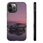 Sunset Skyline GT-R R32 phone case | car reflection, purple dusk