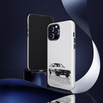 White AE86 Phone Case, JDM Drift Icon Tough Cover