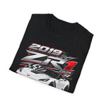 2019 ZR1 Corvette Graphic T-Shirt — Racing Car Enthusiast Tee