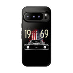1969 Camaro SS American Flag Tough Phone Case Cover Gift Art