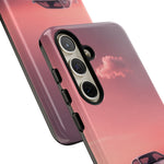 White FD RX-7 Blush Pink Sky Tough Case